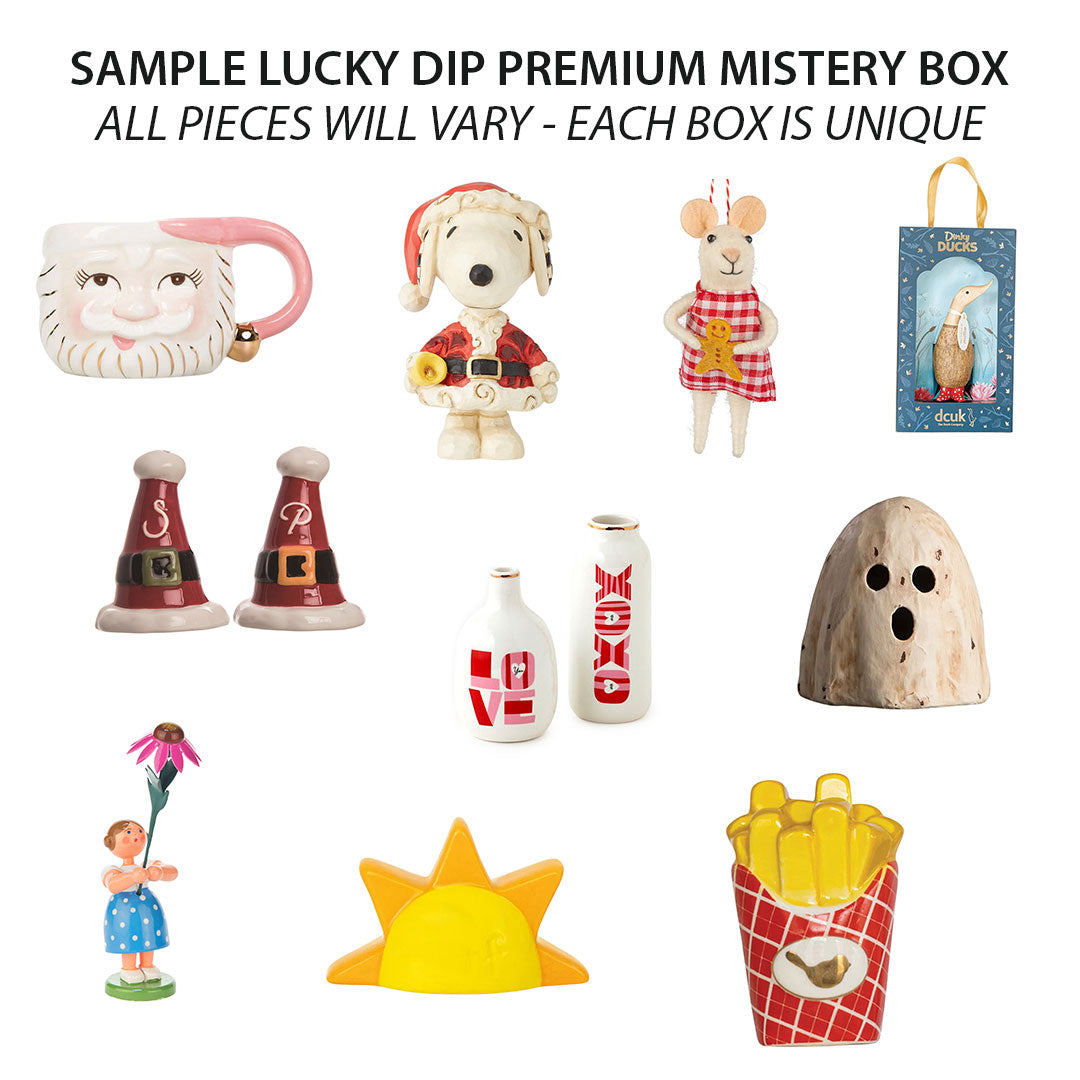 Lucky Dip PREMIUM Mystery Box – gift set with 10 items
