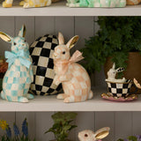 MacKenzie Childs Coral Check Duchess Bunny lifestyle 1