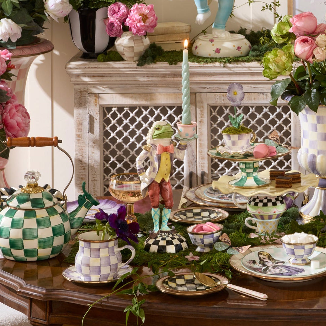 Cuddle Decor MacKenzie Childs Fergal Butler Candle Holder pic3