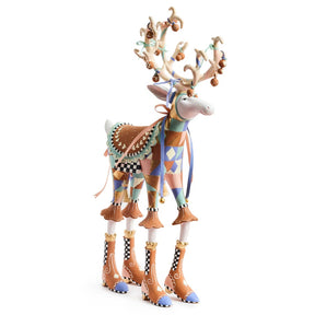 Cuddle Decor Patience Brewster by MacKenzie Childs 2026 Annual Standing Reindeer 12"