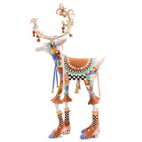 Cuddle Decor Patience Brewster by MacKenzie Childs 2026 Annual Standing Reindeer 12" side
