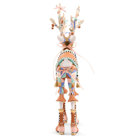 Cuddle Decor Patience Brewster by MacKenzie Childs 2026 Annual Standing Reindeer 12" back