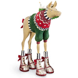 Cuddle Decor Patience Brewster by MacKenzie Childs Mooseltoe Maude Moose 10" side