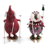 Cuddle Decor Patience Brewster by MacKenzie Childs Mooseltoe Mice - Set of 2 back
