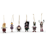 Cuddle Decor Patience Brewster by MacKenzie Childs Mooseltoe Mini Ornaments - Set of 6 front