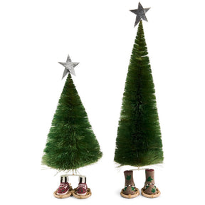 Cuddle Decor Patience Brewster by MacKenzie Childs Mooseltoe Sisal Trees - Set of 2 front