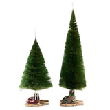 Cuddle Decor Patience Brewster by MacKenzie Childs Mooseltoe Sisal Trees - Set of 2 side