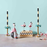 Cuddle Decor MacKenzie Childs Patience Brewster Palm Tree Candle Holders Set of 2 lifestyle 