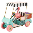 Cuddle Decor MacKenzie Childs Patience Brewster Sheldon Flamingo Goes Golfing front