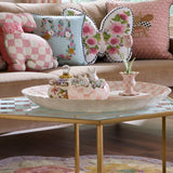 Cuddle Decor MacKenzie Childs Rosy Check Peekaboo Egg lifestyle 1
