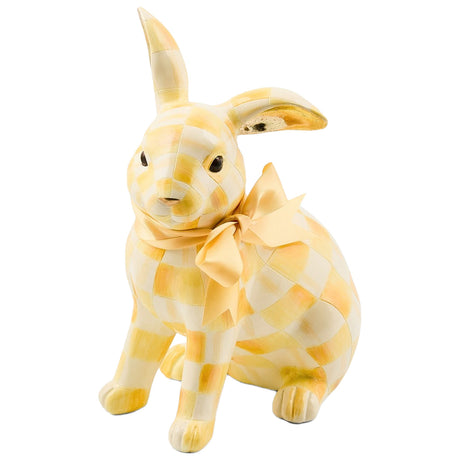 Cuddle Decor MacKenzie Childs Sunshine Check Buster Bunny front