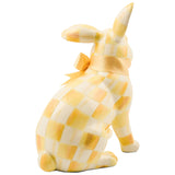 Cuddle Decor MacKenzie Childs Sunshine Check Buster Bunny back