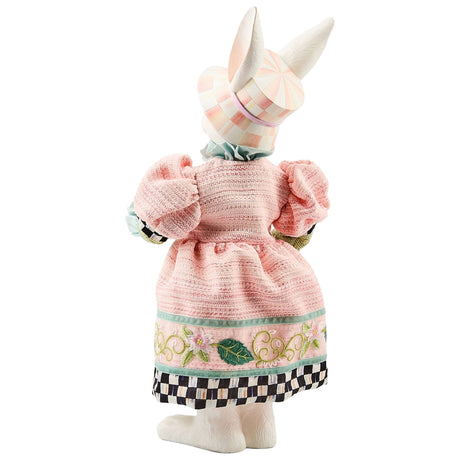 Cuddle Decor MacKenzie Childs Frolic Spring Mrs Rabbit back