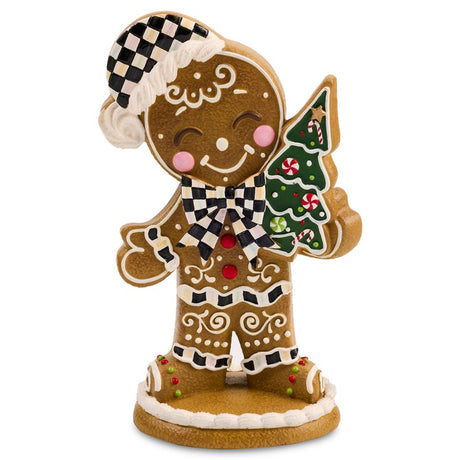 Cuddle Decor Mackenzie Childs Gingerbread Boy 6" front