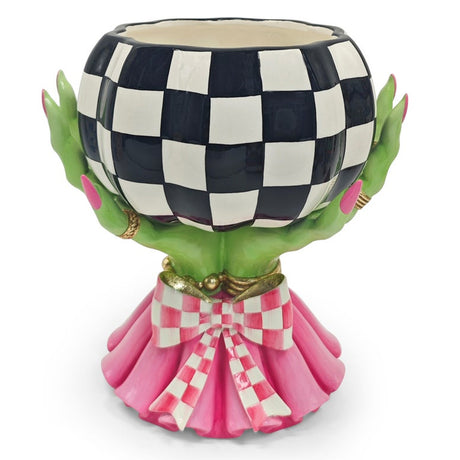 Cuddle Decor Mackenzie Childs Glam 'o' ween Treat Bowl front