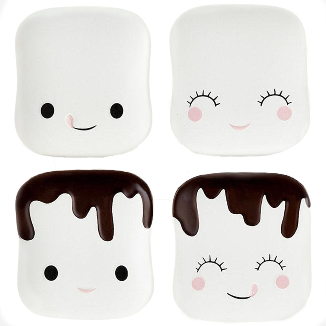 Marshmallow Plate - Set of 4