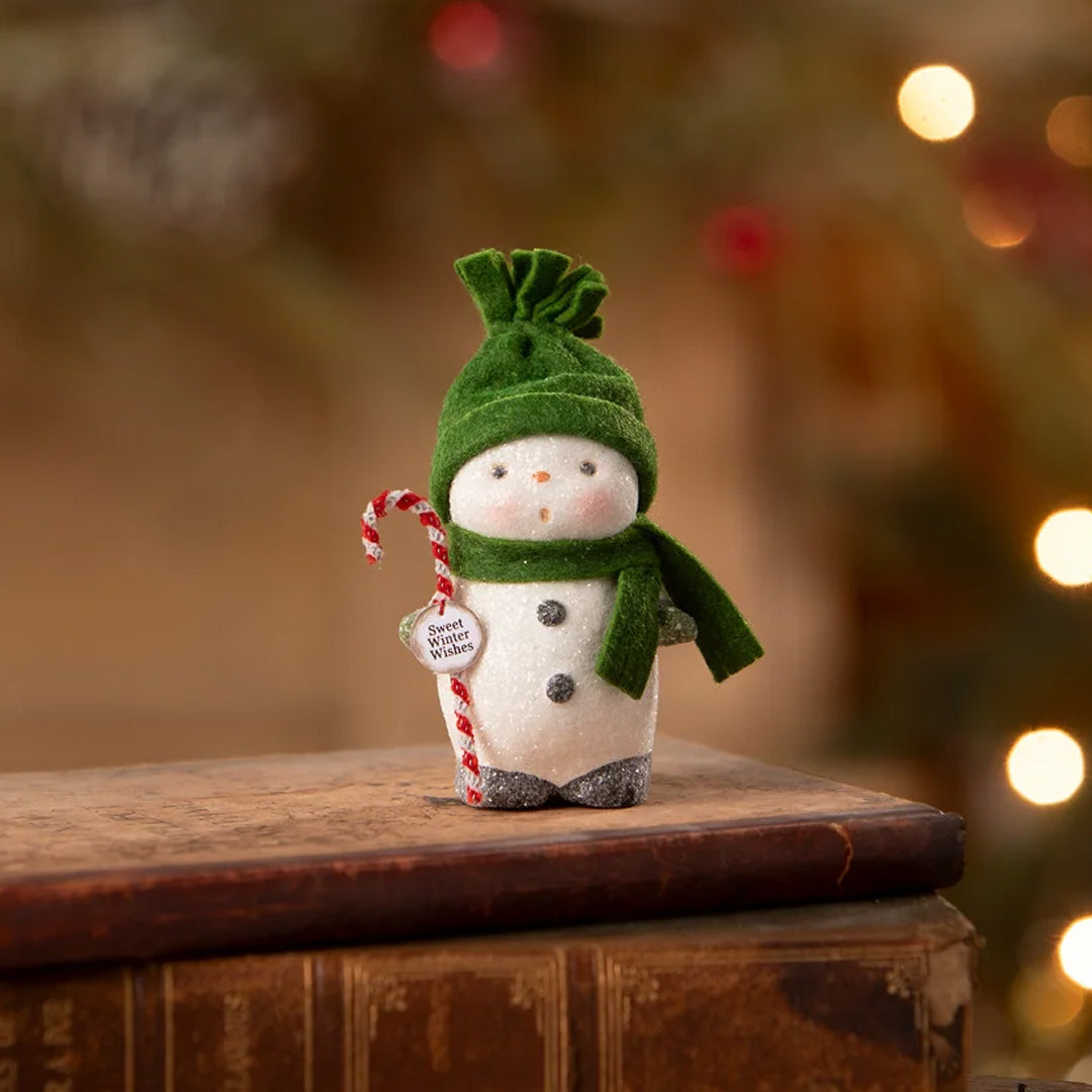 Cuddle Decor - Michelle Allen for Bethany Lowe - Candy Cane Snowboy 3