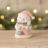 Cuddle Decor - Michelle Allen for Bethany Lowe Pretty in Pink Snowgirl 3