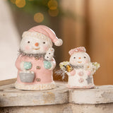 Cuddle Decor - Michelle Allen for Bethany Lowe Pretty in Pink Snowgirl 5