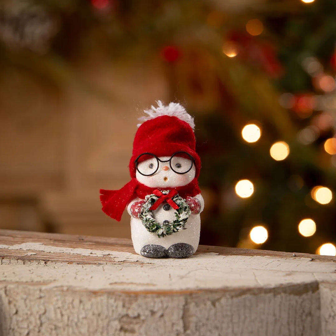 Cuddle Decor - Michelle Allen for Bethany Lowe Snowboy with Glasses 3