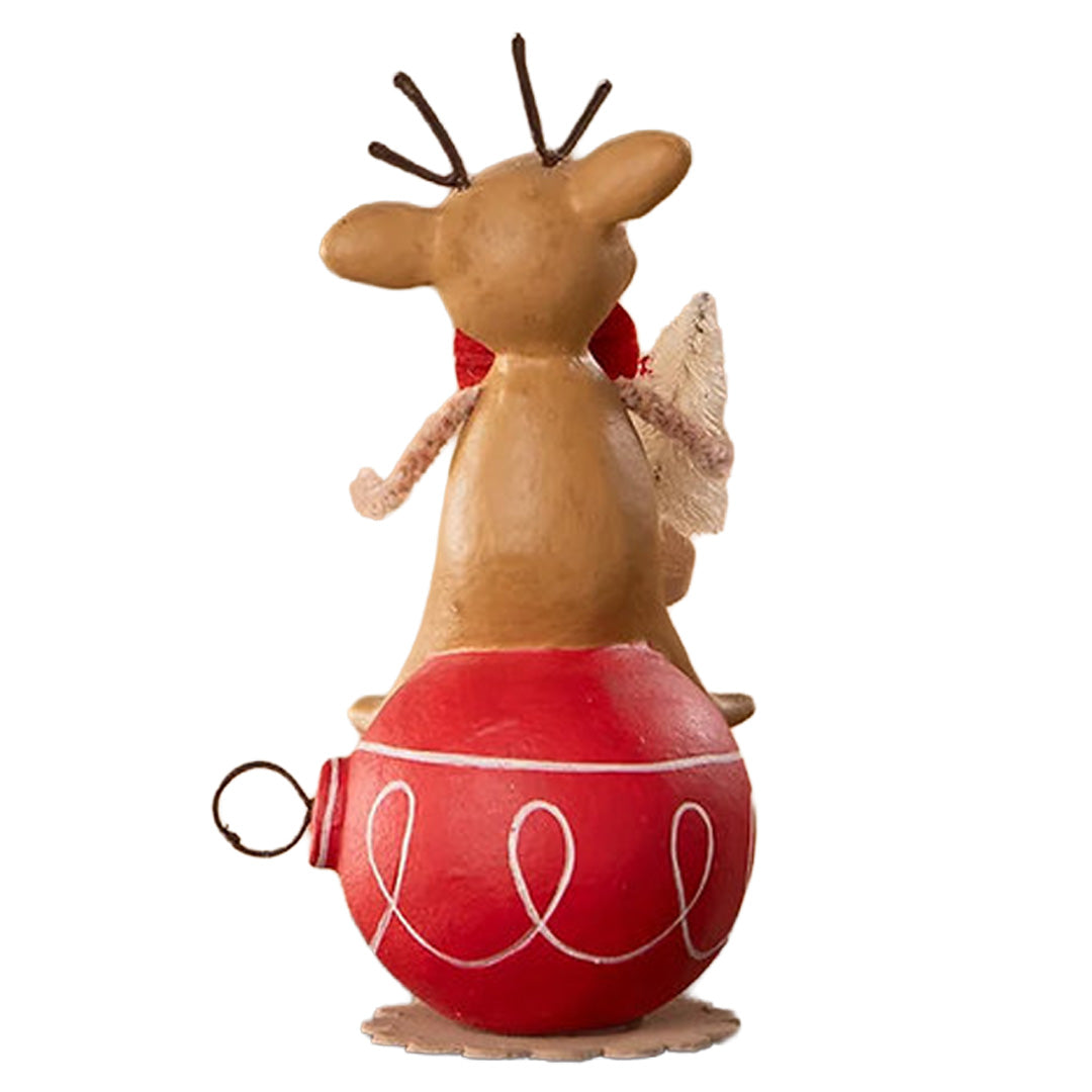 Cuddle Decor - Michelle Lauritsen for Bethany Lowe Reindeer on Ornament 2