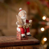 Cuddle Decor - Michelle Lauritsen for Bethany Lowe Santa on Chimney 3