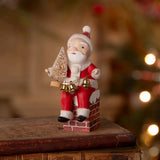 Cuddle Decor - Michelle Lauritsen for Bethany Lowe Santa on Chimney 4