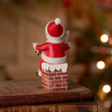 Cuddle Decor - Michelle Lauritsen for Bethany Lowe Santa on Chimney 5