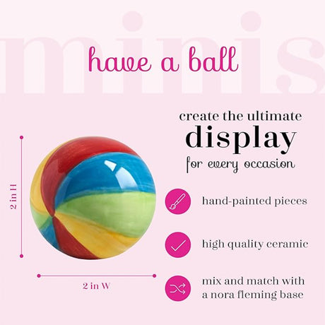 Nora Fleming Beach Ball Mini instructions 1