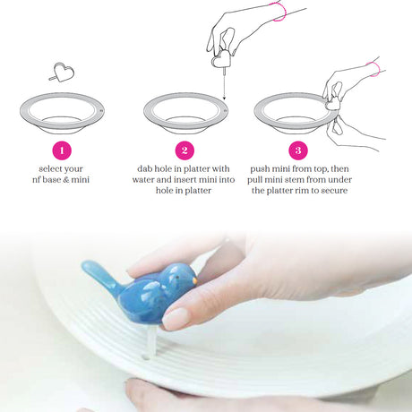Nora Fleming American Flag Mini instruction 4