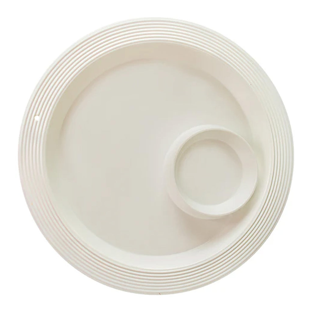 Nora Fleming Pinstripes Chip and Dip Platter
