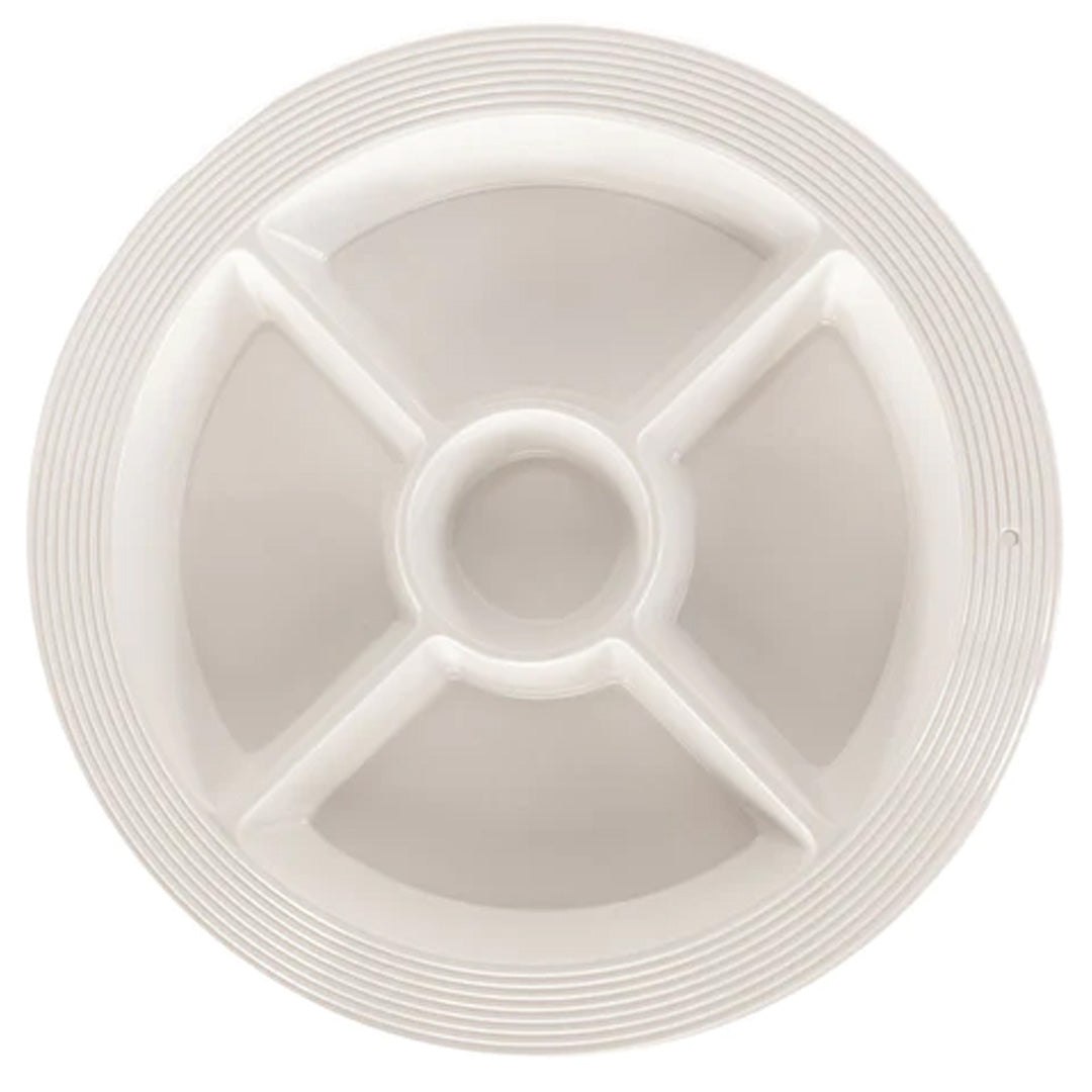 Nora Fleming Pinstripe Melamine Divided Dish - Thumbnail 3