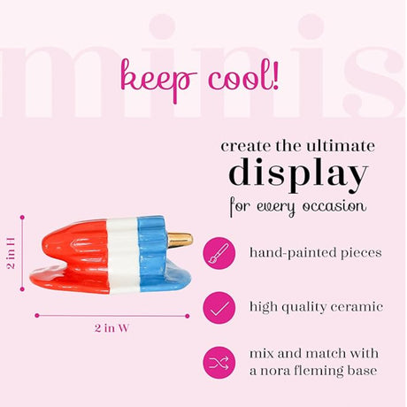 Nora Fleming Popsicle Mini  instruction