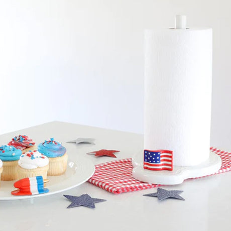 Nora Fleming American Flag Mini instruction  lifestyle 1