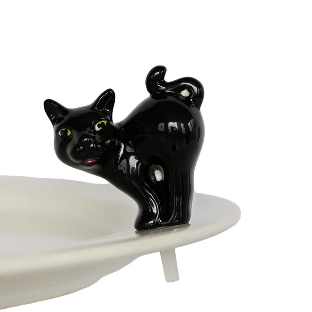 scaredy cat (black cat) by Nora Fleming – Cuddle Decor