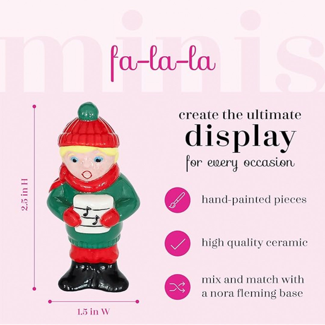 nora fleming caroler info