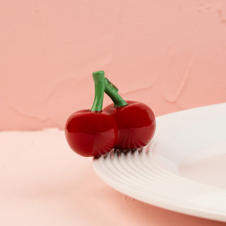 Cuddle Decor Nora Fleming cheery cherries (two cherries)