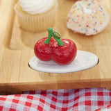 Cuddle Decor Nora Fleming cheery cherries (two cherries)