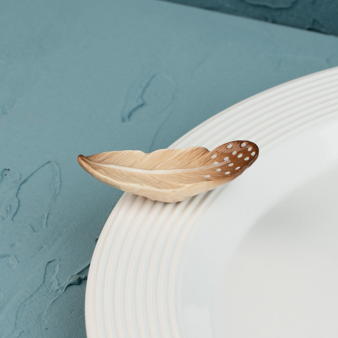 Cuddle Decor Nora Fleming creative quill (feather) 7