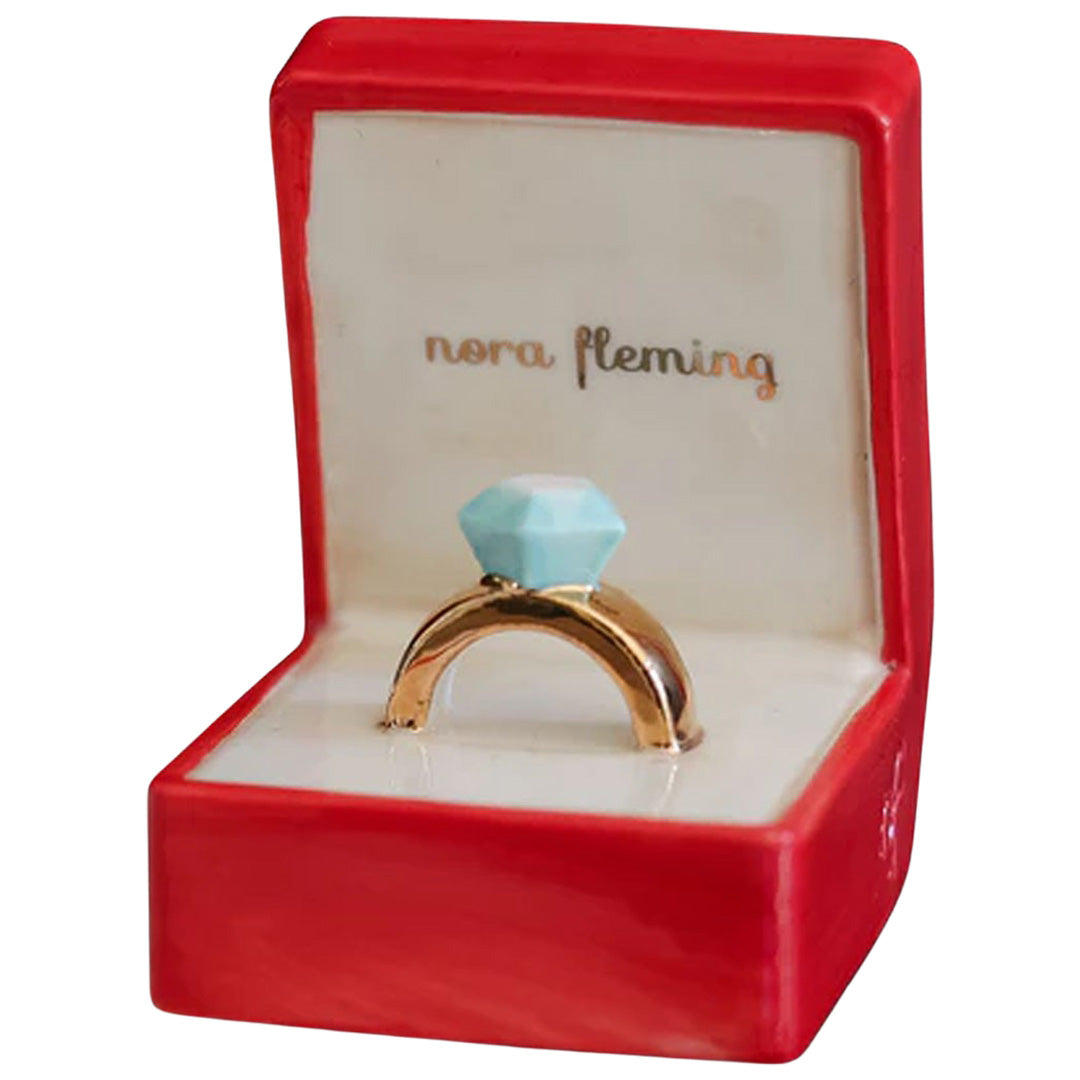 nora fleming diamond ring front