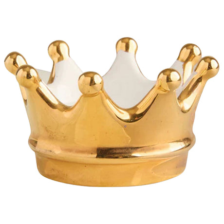 Nora Fleming Gold Crown enchanted close up