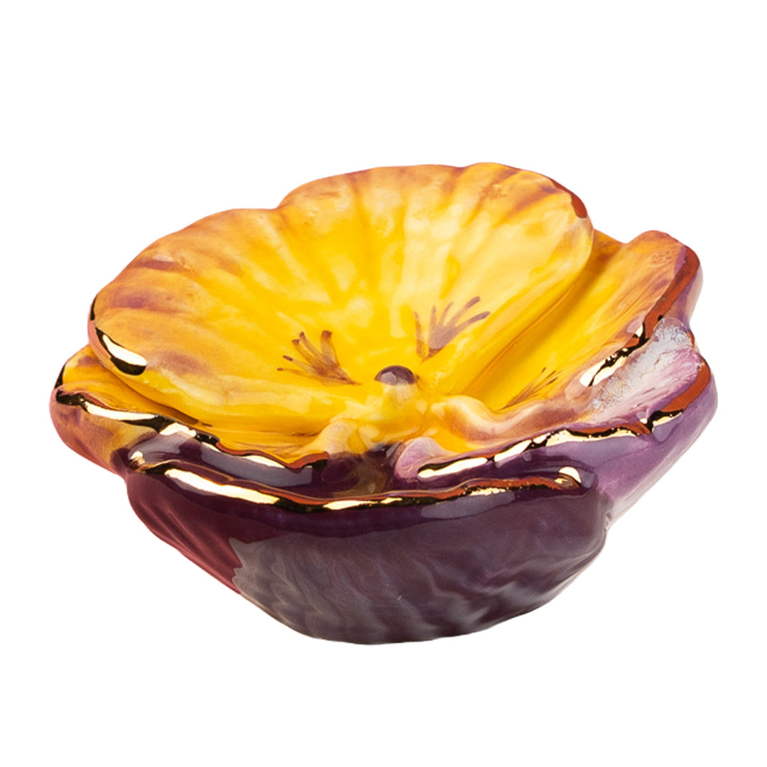 Cuddle Decor Nora Fleming pansy pop (garden flower)