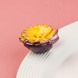 Cuddle Decor Nora Fleming pansy pop (garden flower)