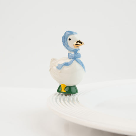 Nora Fleming porch pal (concrete goose/80s goose) 3