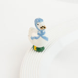 Nora Fleming porch pal (concrete goose/80s goose) 4