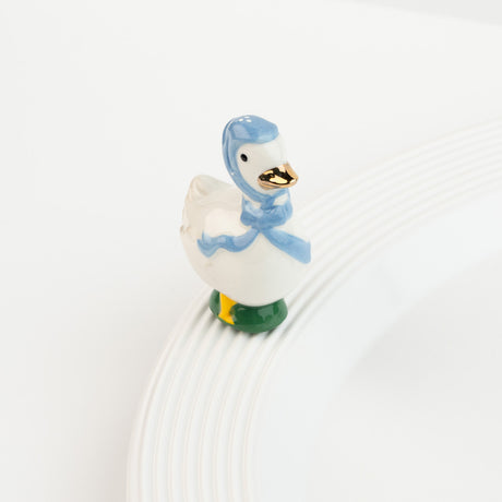 Nora Fleming porch pal (concrete goose/80s goose) 4