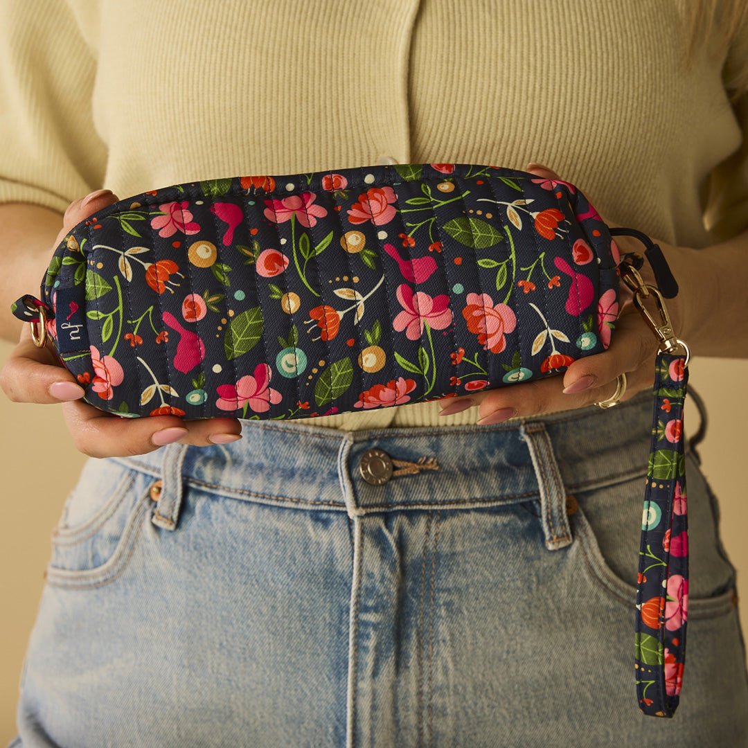Cuddle Decor Nora Fleming ready, set, mini! quilted mini travel bag FREE GIFT 10