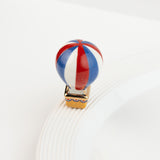 Nora Fleming red, white, and balloon (hot air balloon) 3