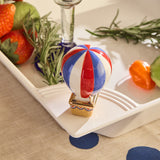 Nora Fleming red, white, and balloon (hot air balloon) 5
