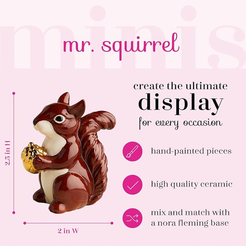 Nora Fleming Squirrel Mini  instruction